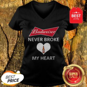 Good Budweiser Never Broke My Heart V-Neck