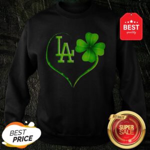 Good Los Angeles Dodgers St Patrick’s Day Sweatshirt