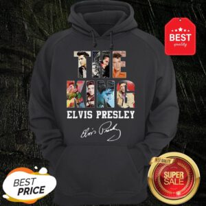 Good The King Elvis Presley Signature Legend Never Die Hoodie
