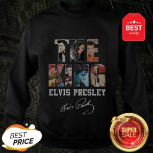 Good The King Elvis Presley Signature Legend Never Die Sweatshirt