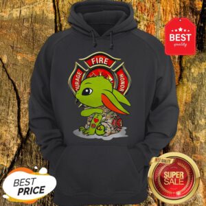 Nice Baby Yoda I Love Fire Department Hoodie