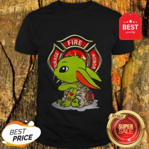 Nice Baby Yoda I Love Fire Department Shirt
