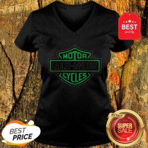 Nice Motor Harley Davidson Cycles St. Patrick’s Day V-Neck