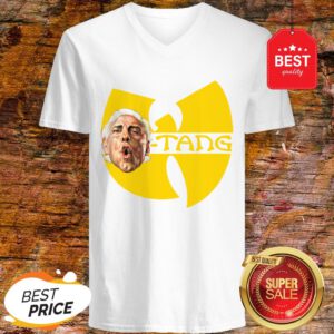 Nice Ric Flair Woo Mashup Wu Tang Clan WWE V-Neck