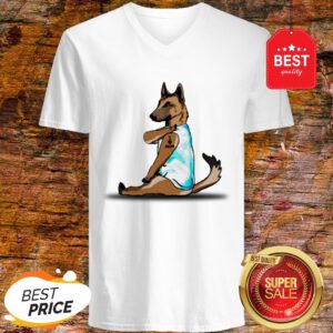 Norwegian Lundehund Tattoos I Love Mom V-Neck