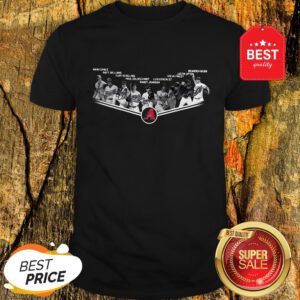 Official Arizona Diamondbacks Legend Signatures Mark Grace Matt Williams Shirt