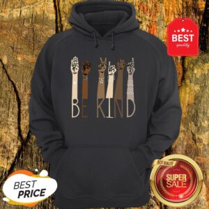 Official Be Kind Sign Language Hoodie