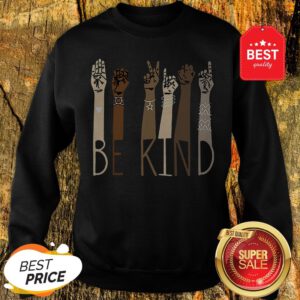 Official Be Kind Sign Language Sweatshirt