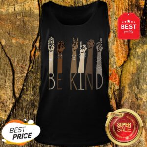 Official Be Kind Sign Language Tank Top