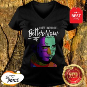 Official Post Malone I Hope That You Get Better Now V-Neck