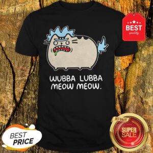Official Rick And Morty Pusheen Wubba Lubba Meow Meow Shirt