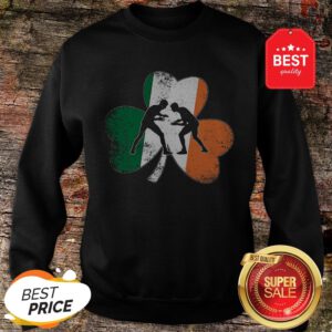 Official Wrestling St.Patrick’s Day Gift Shamrock Ireland Irish Flag Sweatshirt
