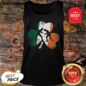 Official Wrestling St.Patrick’s Day Gift Shamrock Ireland Irish Flag Tank Top