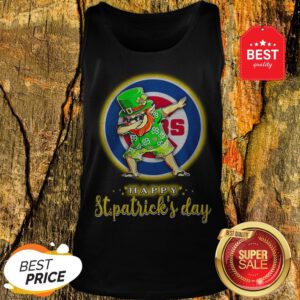 Pretty Chicago Cubs Leprechaun Dabbing St Patrick’s Day Tank Top