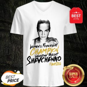Women’s Flyweight Champion Valentina Bullet Shevchenko Winner T-V-Neck