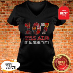 10 Years Of 1913 2020 AEO Delta Sigma Theta V-Neck
