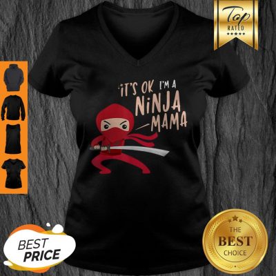 Awesome Ninja Mommy Great Birthday Kids Love Funny Mama Great V-Neck