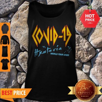 Def Leppard Covid-19 Hysteria World Tour 2020 Tank Top