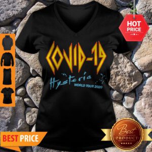 Def Leppard Covid-19 Hysteria World Tour 2020 V-Neck
