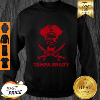 Good 12 Tampa Brady Pirates Sweatshirt