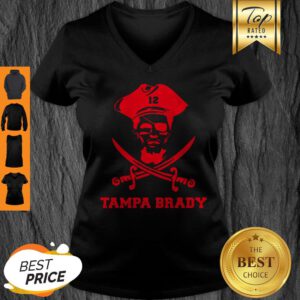 Good 12 Tampa Brady Pirates V-Neck