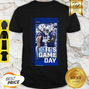 Good Atlanta Falcons And Indianapolis Colts It’s Gameday Gallery Shirt