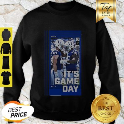 Good Atlanta Falcons And Indianapolis Colts It’s Gameday Gallery Sweatshirt