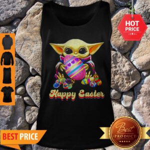Good Baby Yoda Hug Easter Egg Happy Easter Tank Top