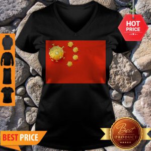 Good Flag Of Coronavirus All Of Things Made In China V-Neck
