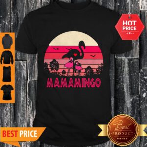 Good Flamingos Mamamingo Sunset Shirt