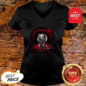 Good Kaws Mashup Pennywise IT V-Neck