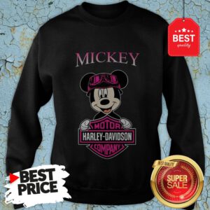 Good Mickey Mouse Motor Harley Davidson Company Sweatshirt
