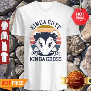 Good Opossum Kinda Cute Kinda Gross Vintage V-Neck