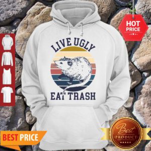Good Opossum Live Ugly Eat Trash Vintage Hoodie