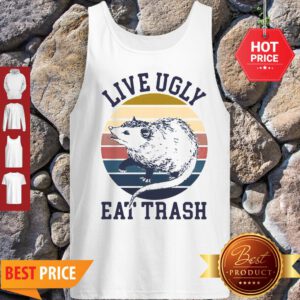 Good Opossum Live Ugly Eat Trash Vintage Tank Top