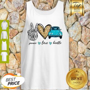 Good Peace Love Beetle Tank Top
