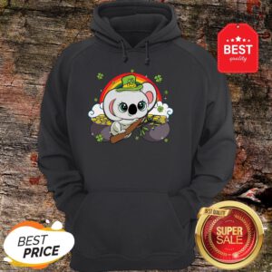 Kawaii Koala Bear St Patricks Day Tee Animal T-Hoodie