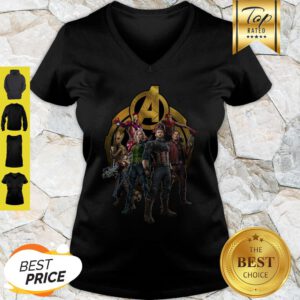 Marvel Studios Avengers Endgame Characters V-Neck