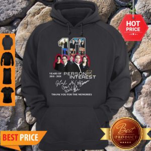 Nice 10 Years Of 2010-2020 Person Of Interest Signatures Hoodie