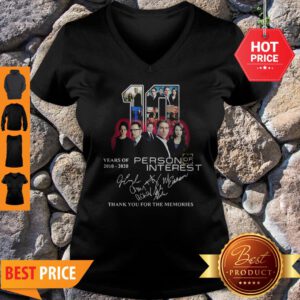 Nice 10 Years Of 2010-2020 Person Of Interest Signatures V-Neck