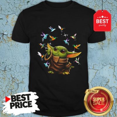 Nice Baby Yoda Hummingbirds Star Wars Shirt