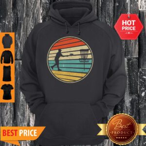 Nice Disc Golf Vintage Retro 80S Style Hoodie
