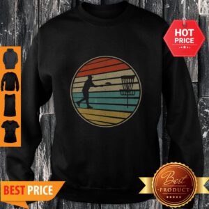 Nice Disc Golf Vintage Retro 80S Style Sweatshirt