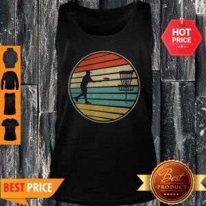 Nice Disc Golf Vintage Retro 80S Style Tank Top