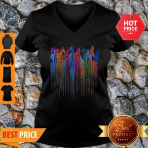 Nice Horse Watercolor V-Neck