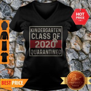 Nice Kindergarten Class Of 2020 Quarantined V-Neck