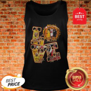 Nice Love Kobe Bryant Michael Jordan Lebron James Champion Signatures Tank Top