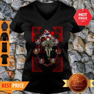 Nice Pennywise IT Do You Have The Courage To Return Chapter Two V-Neck