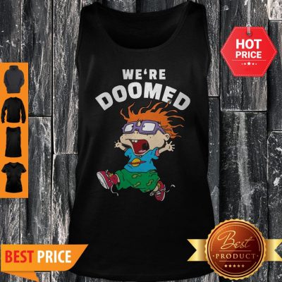 Nice Rugrats Chuckie Finster We’re Doomed T-Tank Top