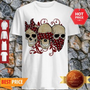 Nice Skulls Bows Shirt